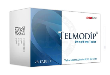 TELMODIP 80 MG/5 MG 28 TABLET